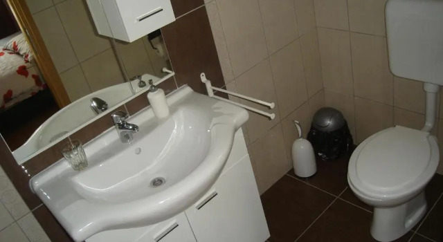 Семейные апартаменты c 1 комнатой с балконом и с видом на город Apartments Dana