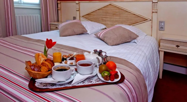 Двухместный номер Standard Logis Hotel Restaurant Auberge De La Sélune