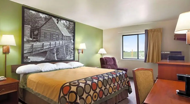 Standardowy pokój Super 8 by Wyndham Macon