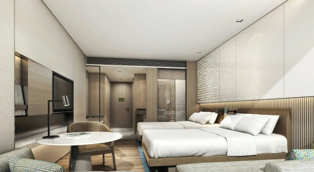 Двухместный номер Executive Courtyard By Marriott Beijing Changping