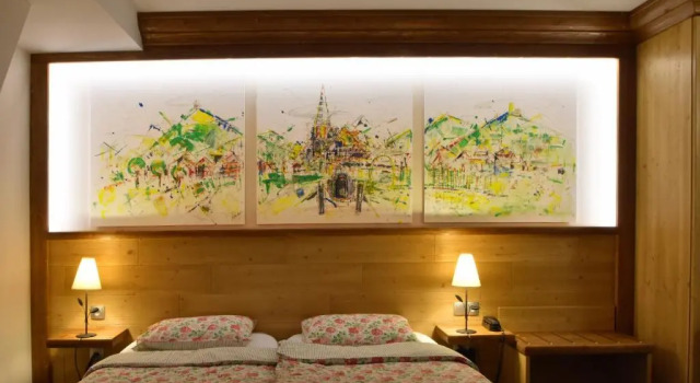 Standard- dobbelt værelse Auberge Ramstein