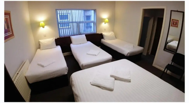 Семейный номер Standard Bluewaters Hotel, Blackpool North Promenade