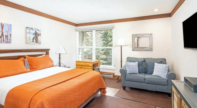 Номер Standard c 1 комнатой Mountainside Inn 118 1 Bedroom Hotel Room by Alpine Lodging Telluride
