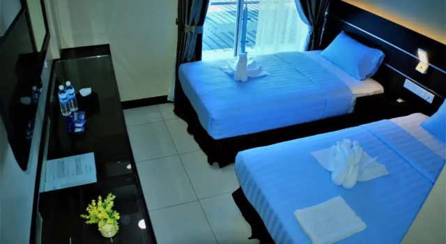 Двухместный номер Deluxe с видом на море Wave View Hotel