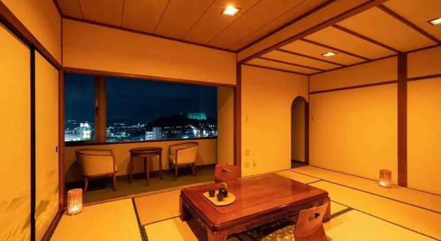 Номер Standard с видом на океан Ooedo Onsen Monogatari Premium Hotel Fugetsu