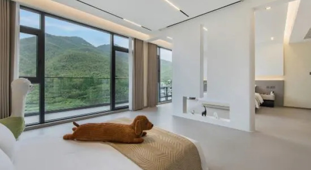 Люкс Suitable • 180° Mountain View Starry Sky Swimming Pool Forest Mountain Lodge (Cloud Grassland Store)
