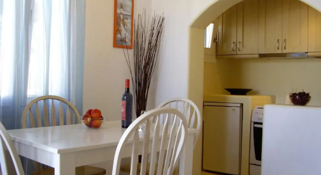 Апартаменты с 2 комнатами с частичным видом на море Casa Bianca