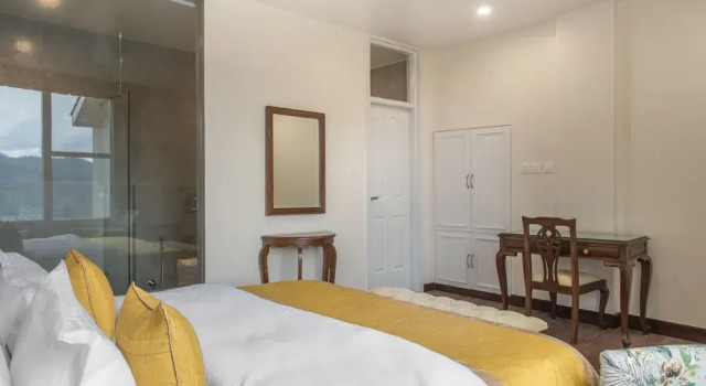 Двухместный номер Deluxe с видом на горы Echor Backwoods Villa Narkanda