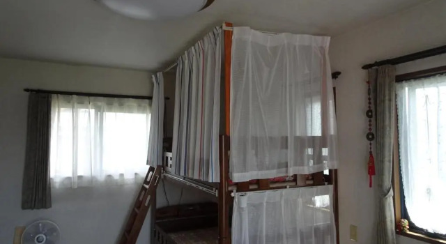 Кровать в общем номере (женский номер) Guesthouse Gifu SUAI