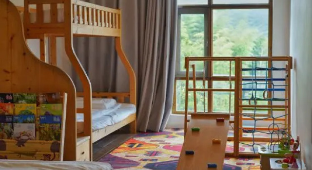 Семейный люкс с 2 комнатами Moganshan Guiya Mountain Ju Hot Spring Beauty Hotel