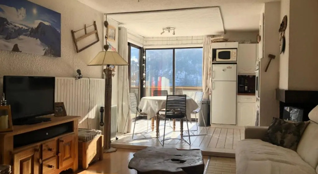 Grand studio avec vue et terrasse, Забронировать Апартаменты/квартира Апартаменты Алло, рядом с Горнолыжный подъемник Понт дедь Абрау, Апартаменты/квартира