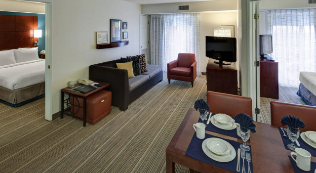 Люкс с 2 комнатами Residence Inn by Marriott San Diego Downtown
