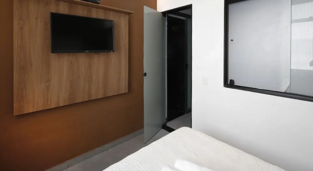 Апартаменты Rio Rentals 021- C047 Studio na quadra da praia com máquina