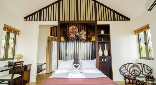 Vaniza Resort Phu Quoc, Rezervasyon Tatil Köyü Mekong Delta havuzlu oteller, Yüzme Havuzu