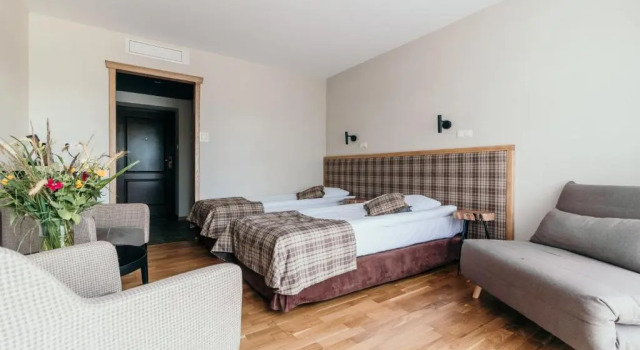 Двухместный номер Standard с балконом Hotel Osada Karbówko Wellness & SPA