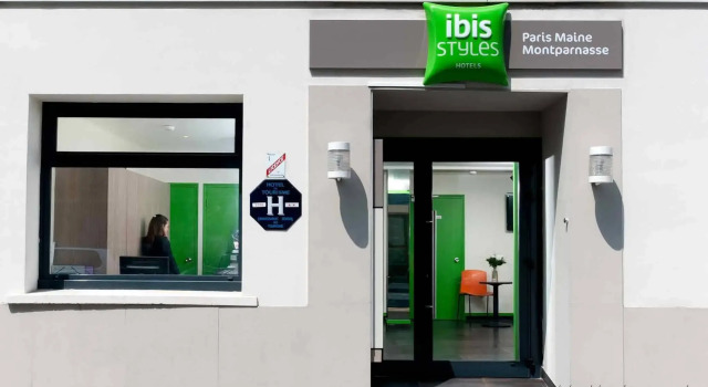 ibis Styles Paris Maine Montparnasse, Забронировать Отель Отели Парижа 3 звезды, рядом с Fondation Henri Cartier-Bresson, 3*