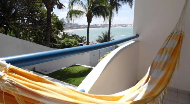 Трёхместный номер Standard с балконом и с частичным видом на море Hotel Pousada Estacao Do Sol Natal