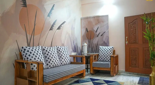 Апартаменты Deluxe Yellow Bells Serviced Apartments Gachibowli