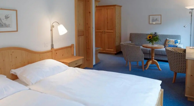 Номер Deluxe Hotel Alpina Parpan