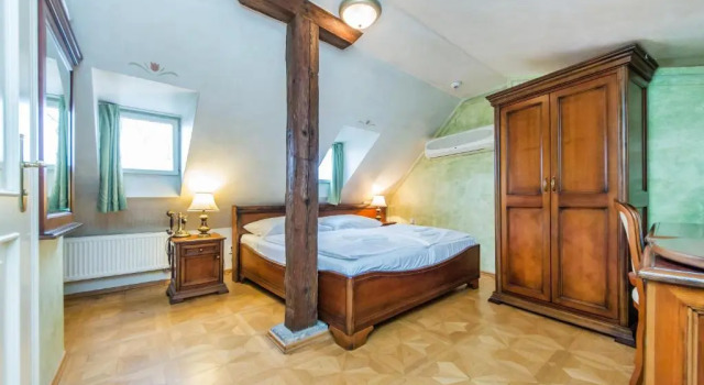 Двухместный номер Deluxe Мансарда с видом на реку Hotel U Jezulatka