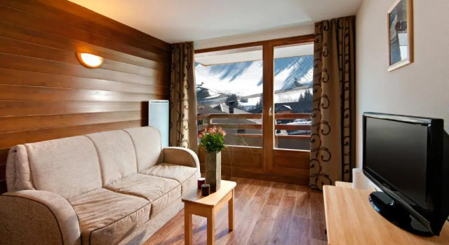 Апартаменты c 1 комнатой с балконом Résidence Lagrange Vacances Les Chalets du Mont Blanc