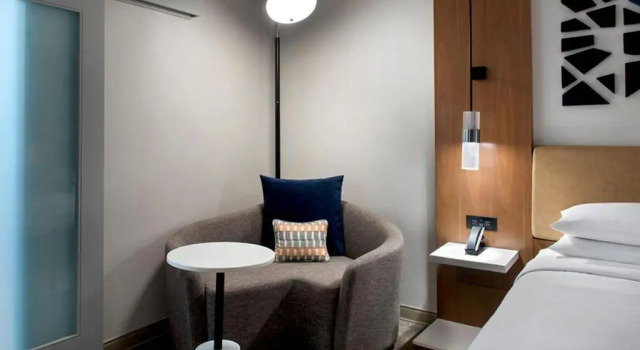 Standard Zimmer mit Stadtblick Marriott Springfield Downtown