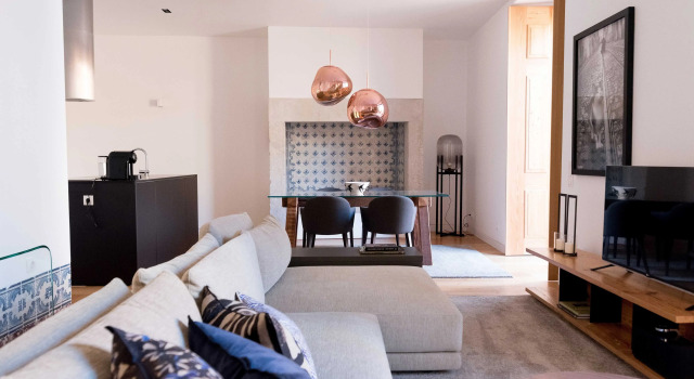 Одноместный номер Standard Дуплекс с 2 комнатами Flora Chiado Apartments