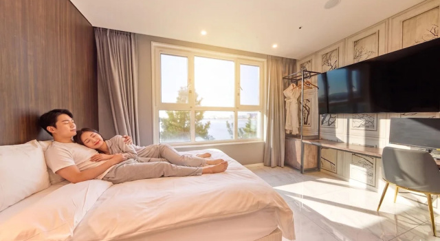 Habitación doble De lujo con balcón Restia Incheon Bay Hotel