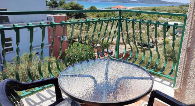 Студия с балконом и с видом на море Apartments and Rooms Saric