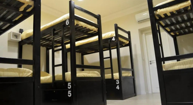 Кровать в общем номере Jaque Mate Hostel