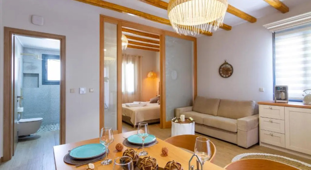 Коттедж c 1 комнатой Aphrodite Stone Apartments