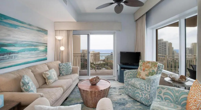 Luau II 6832, Rezerwuj Hotel Hotele w Emerald Coast z parkingiem, Parking