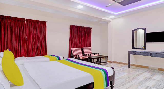 Номер Deluxe Itsy Hotels Hill Town, 500 Mtrs From Madikeri Fort