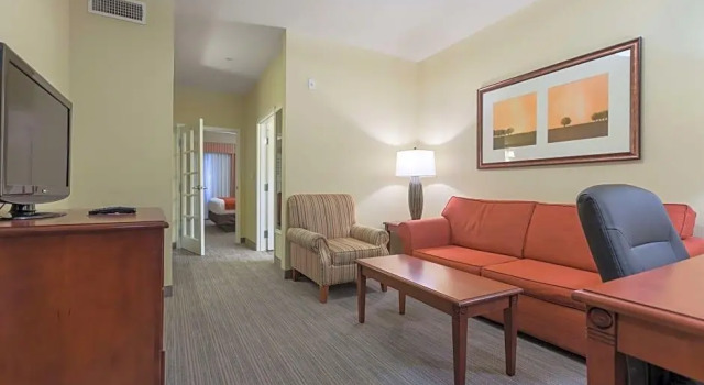 Кровать в общем номере Country Inn and Suites San Marcos
