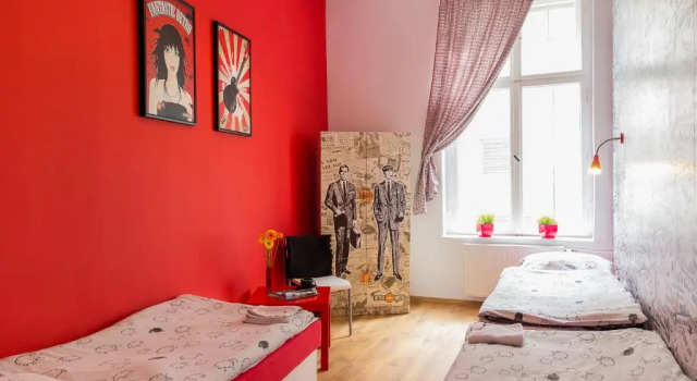 Трёхместный номер Standard Retro Hostel