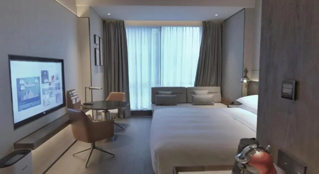 Двухместный номер Deluxe с видом на город Four Points by Sheraton Chengdu Tianfu New Area