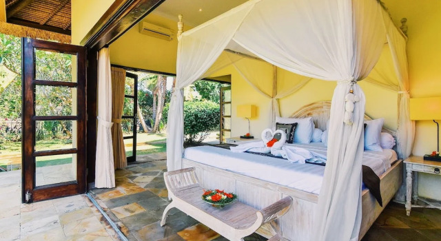 Villa Lotus, Rezervovat Vila Chaty v Bali, Chalupa