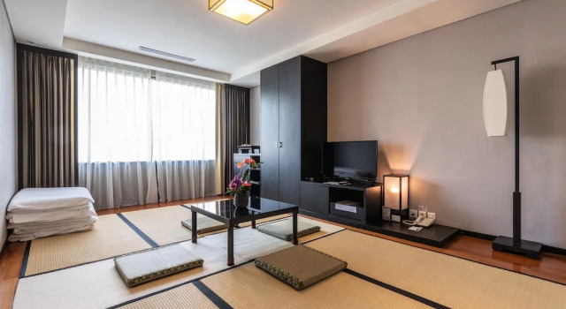 Четырёхместный номер Deluxe Beitou Sweet Me Hot Spring Resort