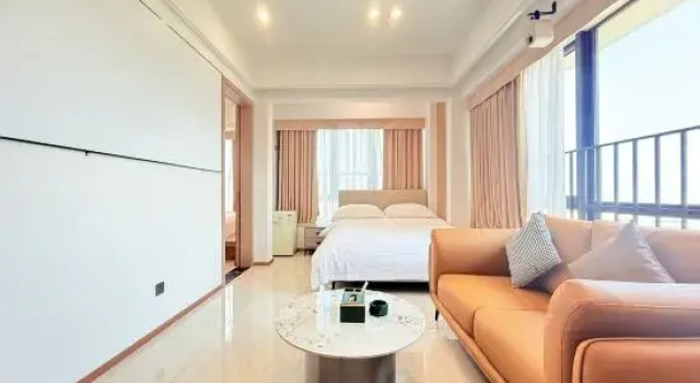 Двухместный люкс Premium c 1 комнатой Duerman Shanhaihui Hotel (Jinwan Airport Zhuhai University of Science and Technology)
