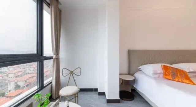 Семейный люкс с 3 комнатами Huiguan·Living Seaview Smart Homestay