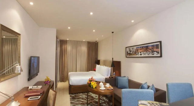 Номер Deluxe c 1 комнатой Oakwood Residence Whitefield Bangalore