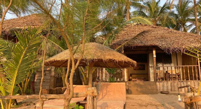 Коттедж Цокольный этаж Agonda Banyan Tree Beach Huts