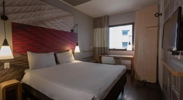 Двухместный номер Standard с видом на море ibis Santos Gonzaga Praia