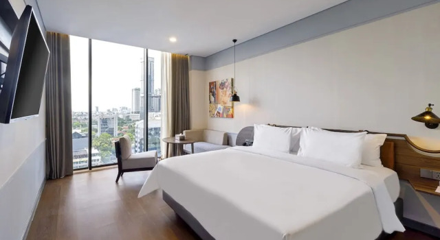 Номер Executive с видом на город ARTOTEL Hub Simpang Temu Jakarta