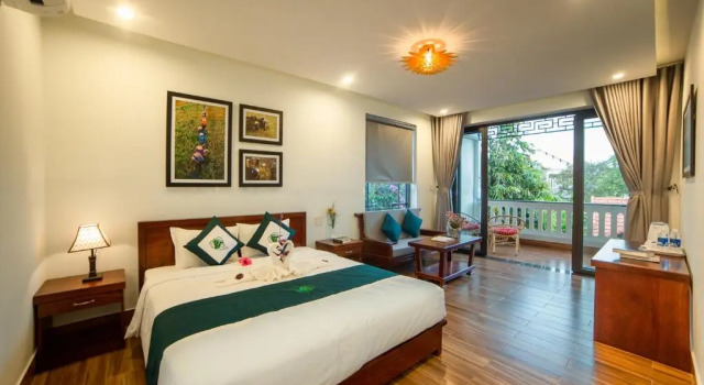 Двухместный номер Deluxe с балконом Betel Garden Villa