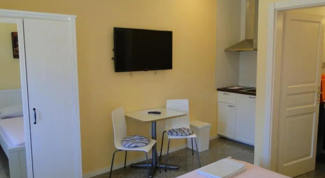 Студия с балконом Apartments Villa Ela