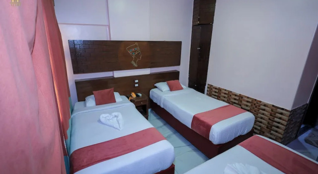 Трёхместный номер Standard с видом на город Tiba Hotel