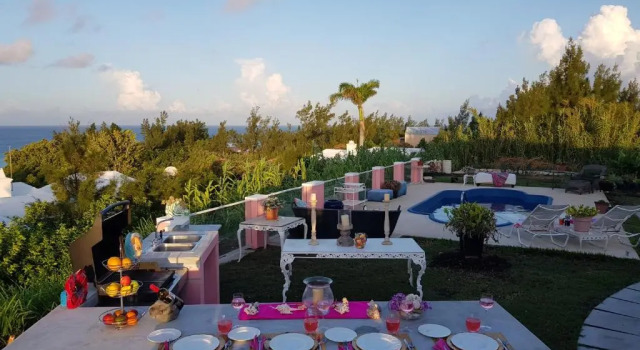 Студия с видом на океан Bermuda Connections Guest House