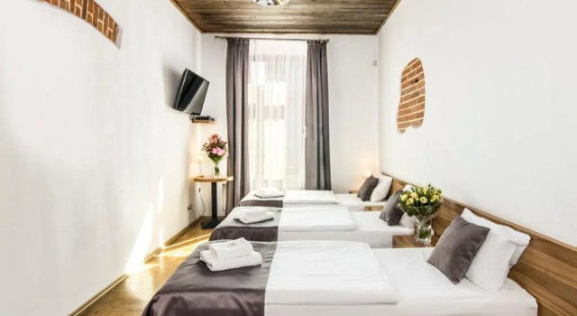 Трёхместный номер Standard Aparthotel Pergamin