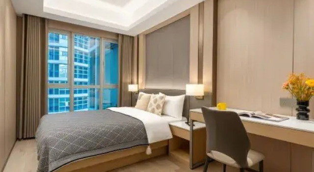 Люкс Deluxe с 2 комнатами Sso·Comfort Sleep Serviced Apartment (Nanshan Tanglang Subway Station)